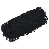 Rete di protezione per rimorchio ancoraggio per carichi portapacchi con corda elastica 4 x 4 m PP nero 02_0042219