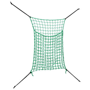 Reti da Fieno 2pz Rettangolari Verdi 90x60 cm in PP 4012296