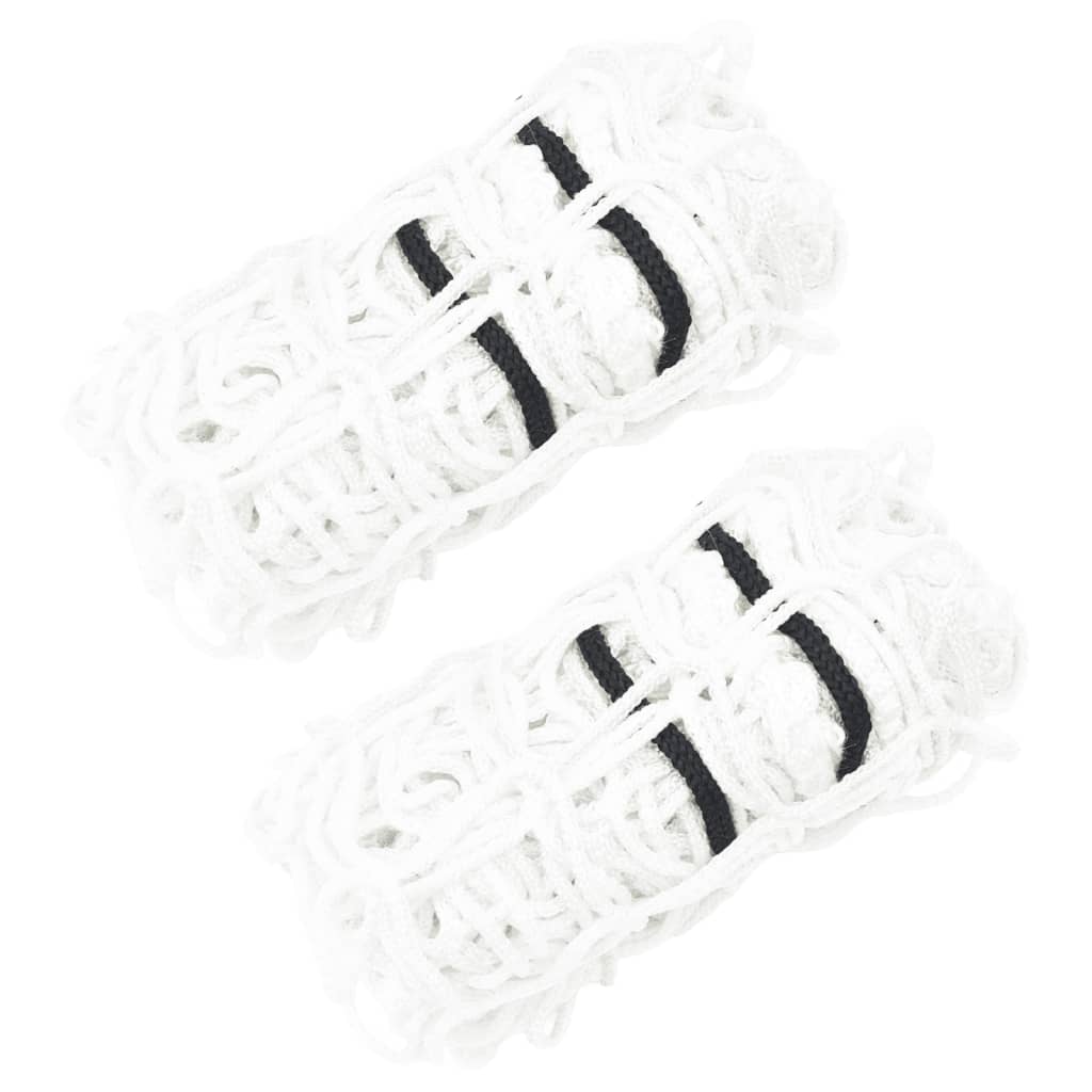 Reti da Fieno 2 pz Rotondi Bianchi 100x100 cm PP