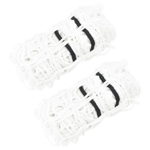 Reti da Fieno 2 pz Rotondi Bianchi 100x100 cm PP