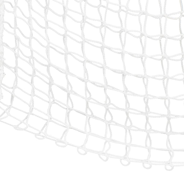 Reti da Fieno 2 pz Rotondi Bianchi 100x100 cm PP