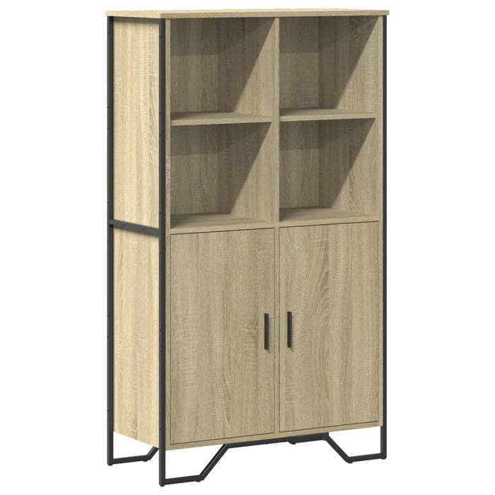 vidaXL Credenza Rovere Sonoma 79,5x35,5x137,5 cm in Legno Multistrato