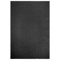 Tappeto ZIZUR Antracite 200x290 cm Aspetto Iuta Interni Esterni 4010338