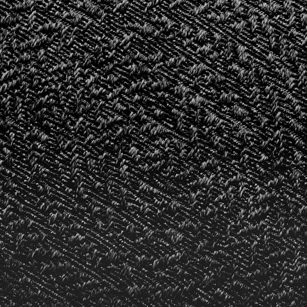 vidaXL Tappeto ZIZUR Antracite 140x200 cm Aspetto Iuta Interni Esterni