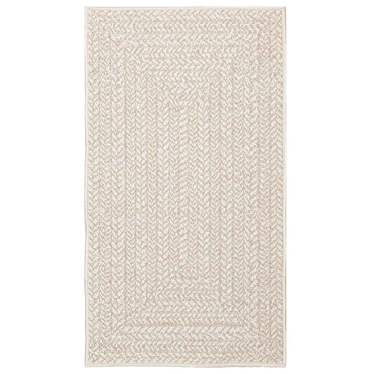 Tappeto ZIZUR Crema 60x110 cm Aspetto Iuta Interni ed Esterni 4010358