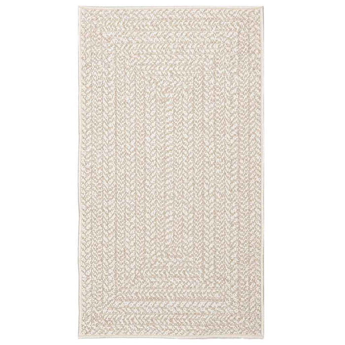 Tappeto ZIZUR Crema 60x110 cm Aspetto Iuta Interni ed Esterni 4010358