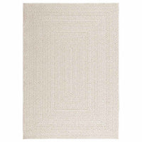 Tappeto ZIZUR Crema 120x170 cm Aspetto Iuta Interni ed Esterni 4010364