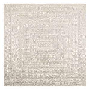 Tappeto ZIZUR Crema 200x200 cm Aspetto Iuta Interni ed Esterni 4010367