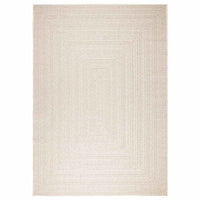 Tappeto ZIZUR Crema 200x290 cm Aspetto Iuta Interni ed Esterni 4010368