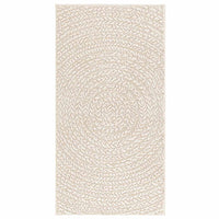 Tappeto ZIZUR Crema 60x110 cm Aspetto Iuta Interni ed Esterni 4010371