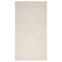 Tappeto ZIZUR Crema 80x150 cm Aspetto Iuta Interni ed Esterni 4010372