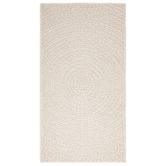 Tappeto ZIZUR Crema 80x150 cm Aspetto Iuta Interni ed Esterni 4010372
