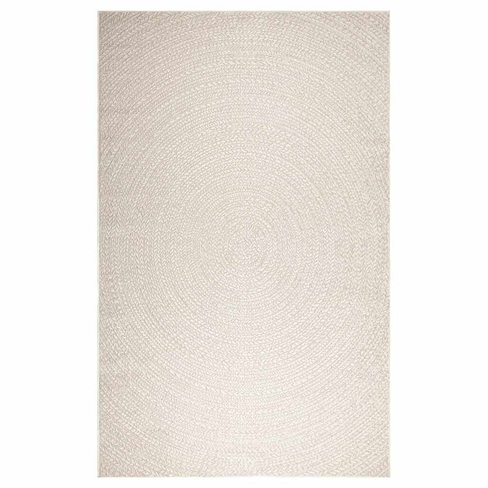 Tappeto ZIZUR Crema 200x290 cm Aspetto Iuta Interni ed Esterni 4010381