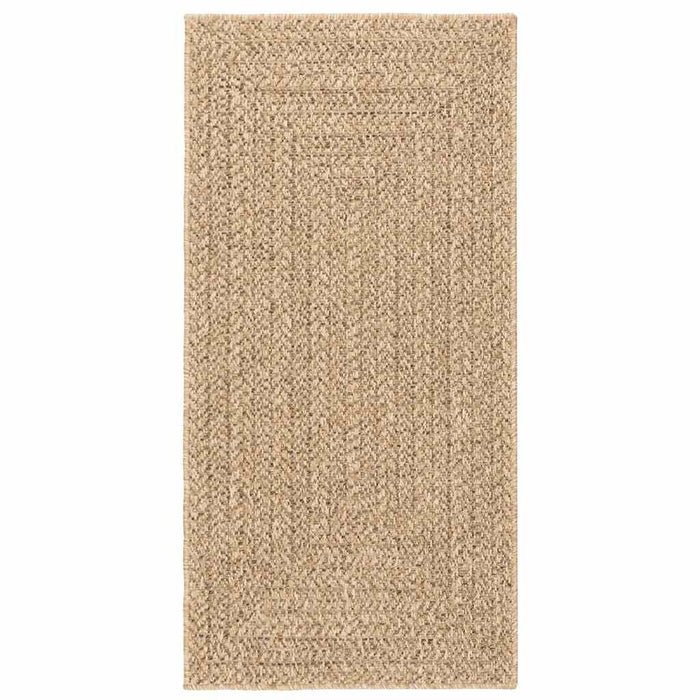 Tappeto ZIZUR Beige 60x110 cm Aspetto Iuta Interni ed Esterni 4010388