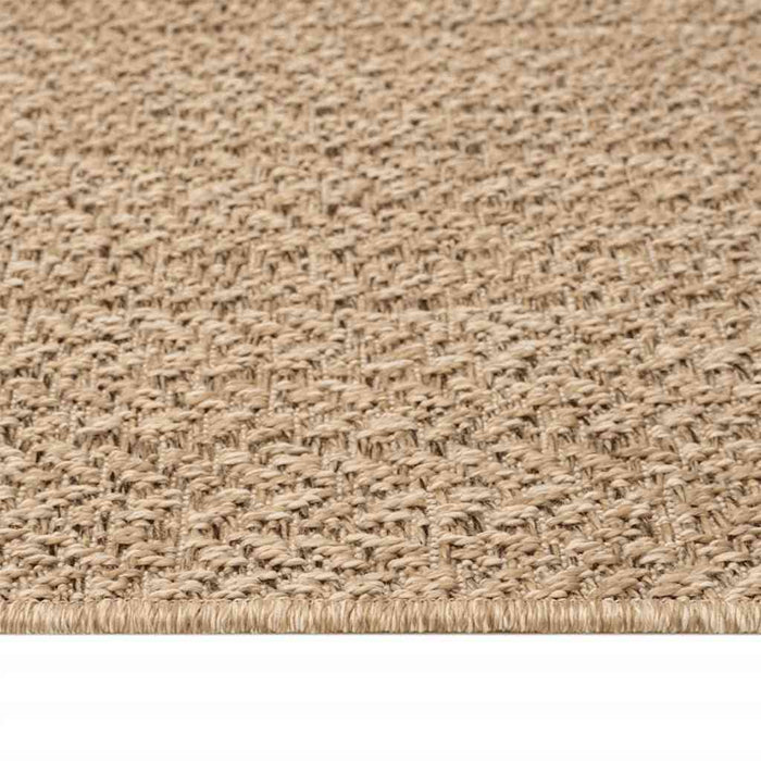 Tappeto ZIZUR Beige 60x110 cm Aspetto Iuta Interni ed Esterni 4010388
