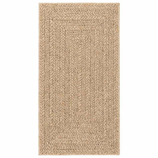 vidaXL Tappeto ZIZUR Beige 80x150 cm Aspetto Iuta Interni ed Esterni