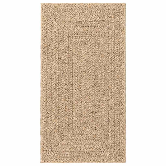 vidaXL Tappeto ZIZUR Beige 80x150 cm Aspetto Iuta Interni ed Esterni