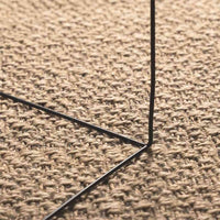 Tappeto ZIZUR Beige 80x150 cm Aspetto Iuta Interni ed Esterni 4010389