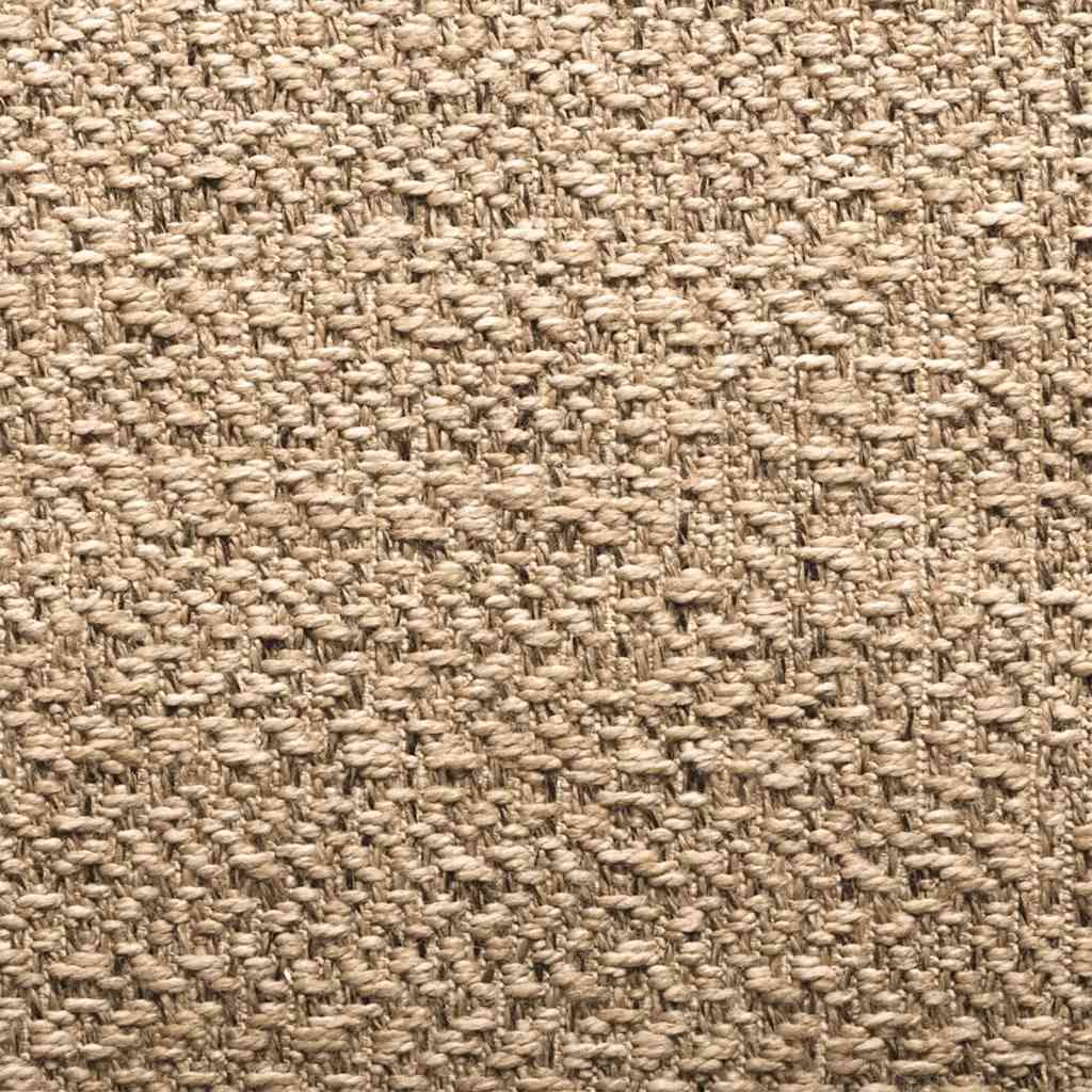 vidaXL Tappeto ZIZUR Beige 80x150 cm Aspetto Iuta Interni ed Esterni