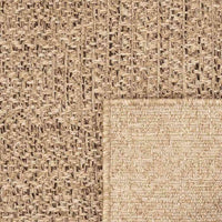 Tappeto ZIZUR Beige 80x250 cm Aspetto Iuta Interni ed Esterni 4010391