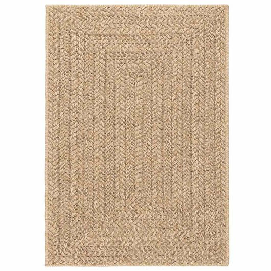 Tappeto ZIZUR Beige 120x170 cm Aspetto Iuta Interni ed Esterni 4010394