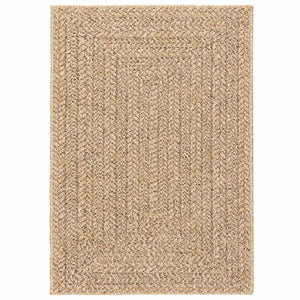 vidaXL Tappeto ZIZUR Beige 120x170 cm Aspetto Iuta Interni ed Esterni