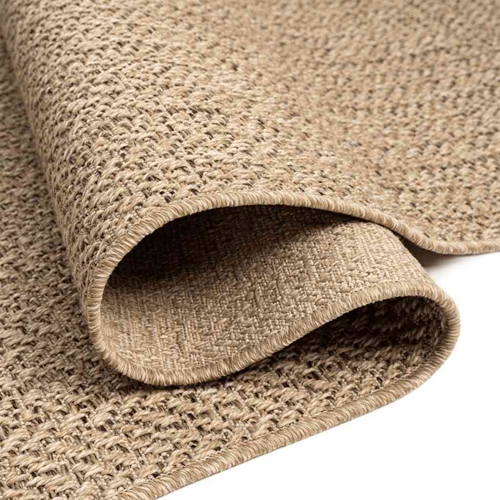 vidaXL Tappeto ZIZUR Beige 240x340 cm Aspetto Iuta Interni ed Esterni