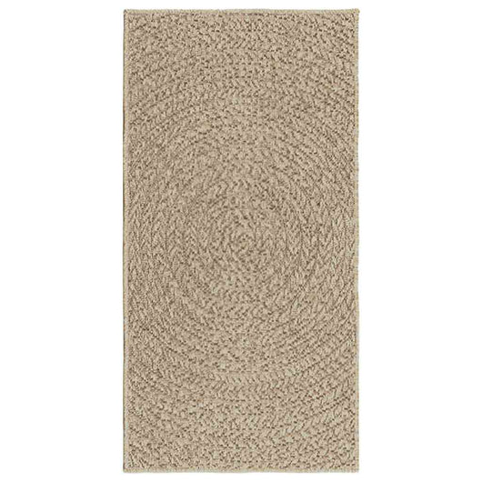 vidaXL Tappeto ZIZUR Beige 60x110 cm Aspetto Iuta Interni ed Esterni