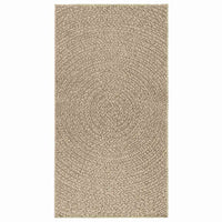 Tappeto ZIZUR Beige 80x150 cm Aspetto Iuta Interni ed Esterni 4010402