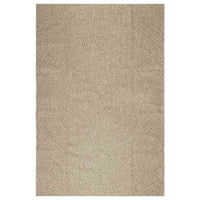 Tappeto ZIZUR Beige 160x230 cm Aspetto Iuta Interni ed Esterni 4010409
