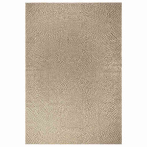 vidaXL Tappeto ZIZUR Beige 200x290 cm Aspetto Iuta Interni ed Esterni