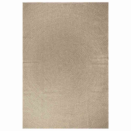 Tappeto ZIZUR Beige 200x290 cm Aspetto Iuta Interni ed Esterni 4010411