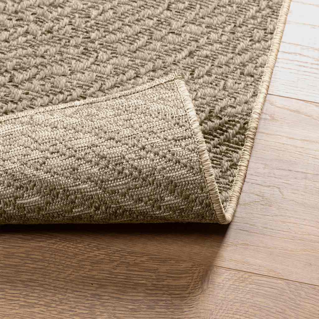 vidaXL Tappeto ZIZUR Beige 200x290 cm Aspetto Iuta Interni ed Esterni