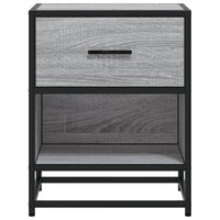 Comodini 2 pz Grigio Sonoma 40x31x50 cm in Truciolato 848691