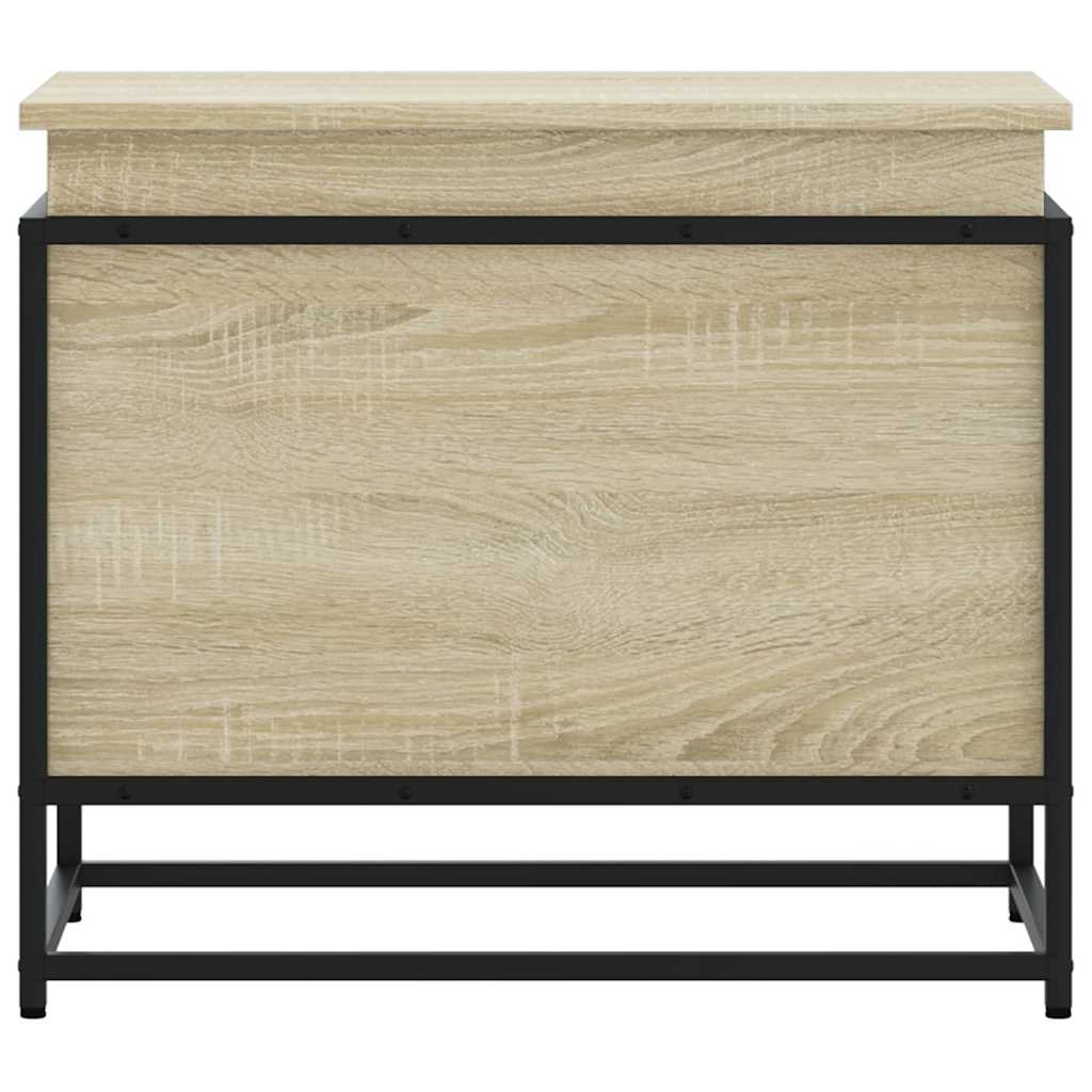 Contenitore con Coperchio Rovere Sonoma 60x40x51,5cm Truciolato 848795