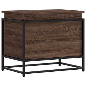 Contenitore con Coperchio Rovere Marrone 60x40x51,5 Truciolato 848798