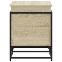 Contenitore con Coperchio Rovere Sonoma 80x40x51,5cm Truciolato 848800