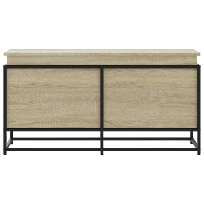 Contenitore con Coperchio Rovere Sonoma 100x40x51,5 Truciolato 848805