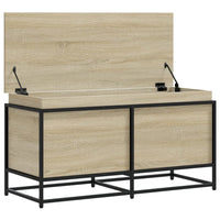 Contenitore con Coperchio Rovere Sonoma 100x40x51,5 Truciolato 848805