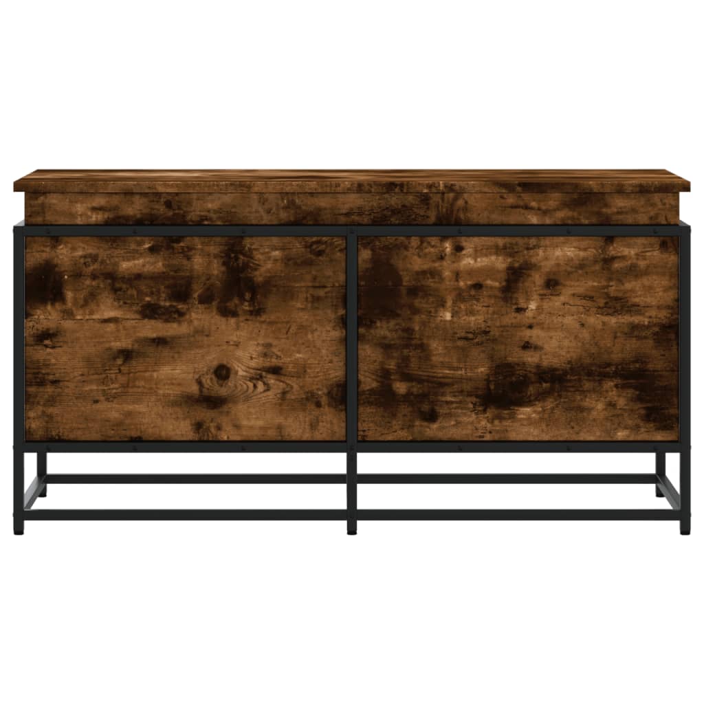 Contenitore con Coperchio Rovere Fumo 100x40x51,5cm Truciolato 848806