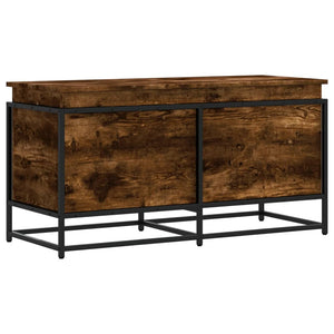 Contenitore con Coperchio Rovere Fumo 100x40x51,5cm Truciolato 848806