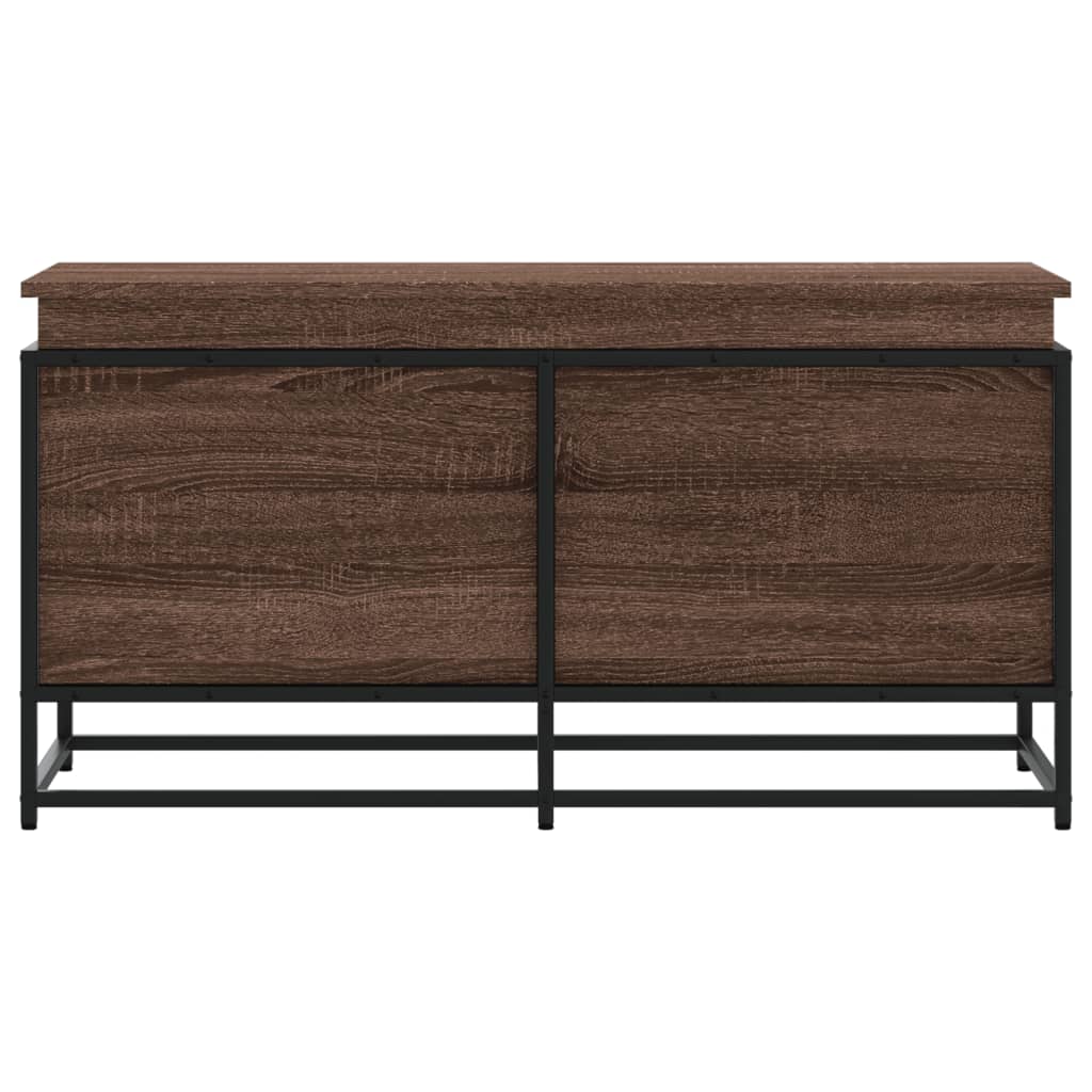 Contenitore con Coperchio Rovere Marrone 100x40x51,5 Truciolato 848808