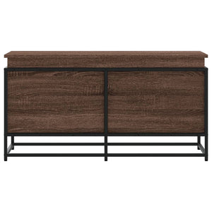 Contenitore con Coperchio Rovere Marrone 100x40x51,5 Truciolato 848808