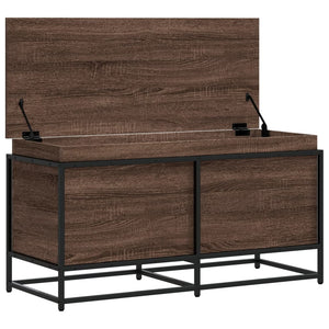 Contenitore con Coperchio Rovere Marrone 100x40x51,5 Truciolato 848808