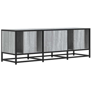 Mobile TV-Credenza TV-Console TV Grigio Sonoma 120x35x41cm Legno Multistrato e Metallo