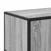 Mobile TV-Credenza TV-Console TV Grigio Sonoma 150x35x41cm in Truciolato e Metallo