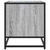Mobile TV-Credenza TV-Console TV Grigio Sonoma 120,5x40x46cm Legno Multistrato Metallo