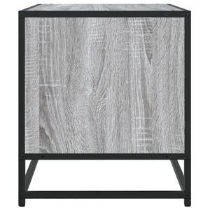 Mobile TV-Credenza TV-Console TV Grigio Sonoma 120,5x40x46cm Legno Multistrato Metallo