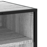 Mobile TV-Credenza TV-Console TV Grigio Sonoma 120,5x40x46cm Legno Multistrato Metallo