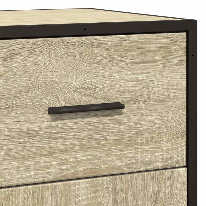 vidaXL Credenza Rovere Sonoma 35,5x35x76 cm in Truciolato